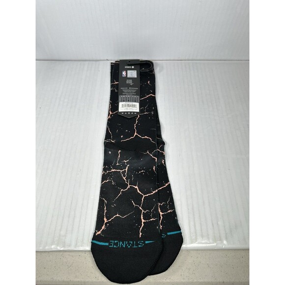 Size L Stance NBA Atlanta Hawks Logo CE23 Print Crew Socks (9-13) NEW - Picture 3 of 4